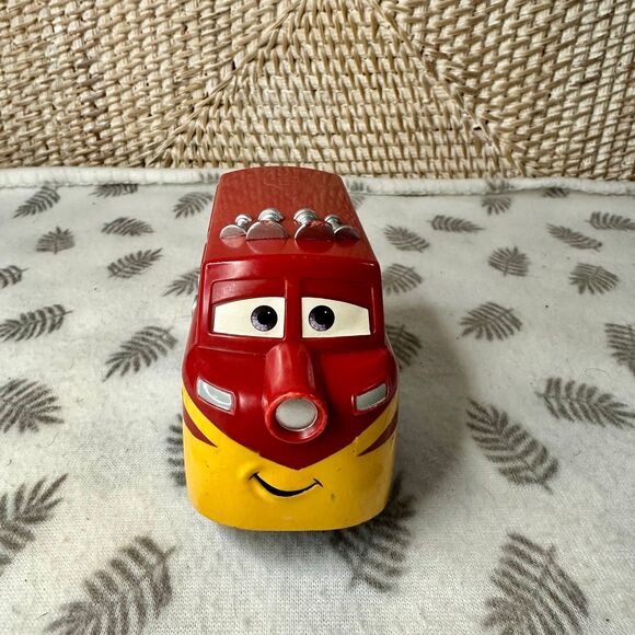 2008 Fisher Price GeoTrax Disney Pixar’s Cars Trev Train Push Train - Picture 2 of 5